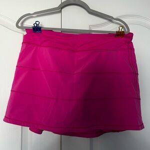 lululemon athletica Pink Mini Skirt